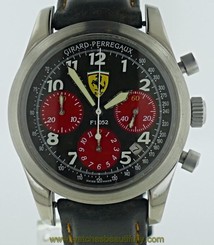 Mens Girard Perregaux Ferrari Chronograph Titanium Automatic Watch Ref 4950