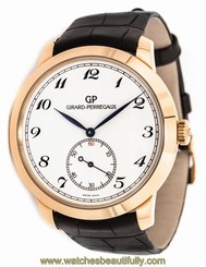 Girard-Perregaux Classique Elegance 18kt Rose Gold Mens Watch 49534-52-711-BK6A