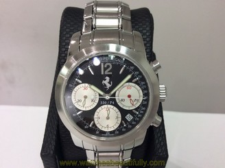 GIRARD PERREGAUX Ref. 8028 FERRARI 330/P4 Chronograph S/S 40mm LTD Edition! A+++
