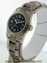 Girard Perregaux Lady F with Date 18k White Gold LIMITED 29mm ladies watch.