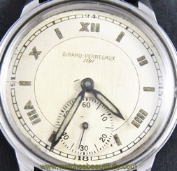 Unique GIRARD PERREGAUX Old Vintage Watch Ultra Rare 1791 Model MONTRE RELOJ UHR
