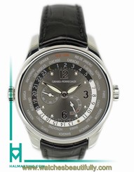 Men's Stainless Steel Girard Perregaux WW.TC Power Reserve 49850-11-252B-BA6A