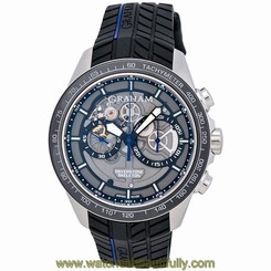 Graham Silverstone RS Skeleton Chronograph Men's Watch - 2STAC3.B01A