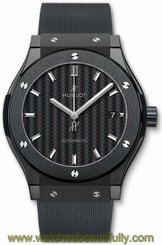 Hublot Classic Fusion 42mm Ceramic/Rubber Men's Watch 542.CM.1771.RX