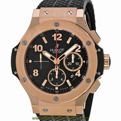 NEW Hublot Big Bang 18k Rose gold Rubber Mens Automatic Watch 301.PX.130.RX 845858078432