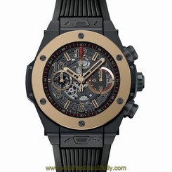 NEW Hublot Big Bang Skeleton Unico Magic Gold 45mm Watch Mens 411.CM.1138.RX