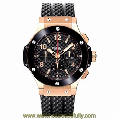 NEW HUBLOT Big Bang 44mm 18K Pink Gold Automatic Chronograph Watch 301.PB.131.RX