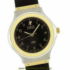 Hublot MDM 18K SS Automatic Mens Watch Pre Big Bang 1530.2 Box & Papers