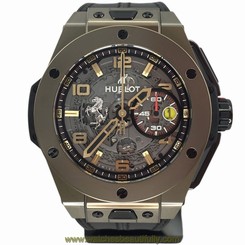 NEW HUBLOT Big Bang Ferrari Mens Magic Gold 45mm Skeleton Dial 401.MX.0123.VR
