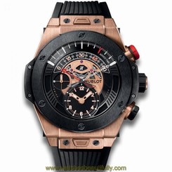 NEW Hublot Big Bang Unico Bi-Retrograde Chrono King Gold Watch 413.OM.1128.RX