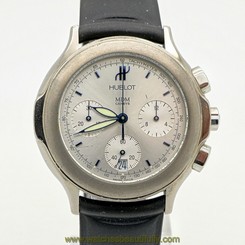 RARE - Men's Hublot MDM Titanium Chronograph Watch 1610.Ti with Hublot Box