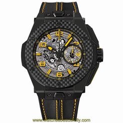 NEW Hublot Big Bang Ferrari ceramic Skeleton Dial 45mm Mens watch 401.CQ.0129.VR
