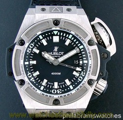 Hublot Oceanographic Monaco Special Edition 731.NX.1190.RX Titanium 48mm B&P