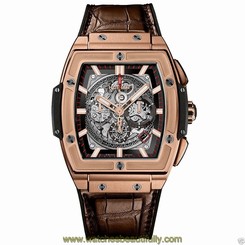 Hublot Spirit Of Big Bang Chronograph 601.ox.0183.lr 18kt Rose Gold Ret: $47,000