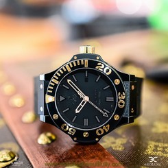Hublot Big Bang King Black Magic w/ Gold Limited Edition to 25pcs. Very Rare