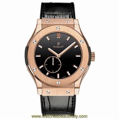 NEW HUBLOT Classic Fusion Ultra Thin 18KRG 45mm Mens Watch 515.OX.1280.LR