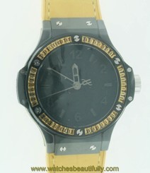 NEW Hublot Big Bang Black Lemon Date $19,500.00 LIMITED 38mm watch