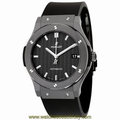 Hublot Classic Fusion Black Ceramic Mens Watch 511.CM.1771.RX
