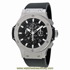 Hublot Big Bang Aero Bang Steel Black Dial Automatic Mens Watch 311.SX.1170.RX