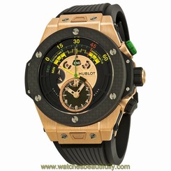 Hublot Big Bang Unico Bi-Retrograde FIFA 2014 Black Dial Mens Watch 412OQ1128RX 845960059626