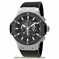 Hublot Mens Big Bang Aero Bang Steel Automatic Swiss Made Watch 311.SM.1170.RX