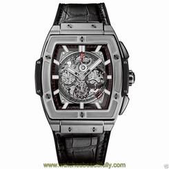 Hublot Spirit Of Big Bang Chronograph 601.nx.0173.lr Titanium NEW Ret: $24,000
