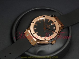 Hublot Classic Fusion 18kt Rose Gold 38mm Quartz Black Dial 561.PX.1180.RX