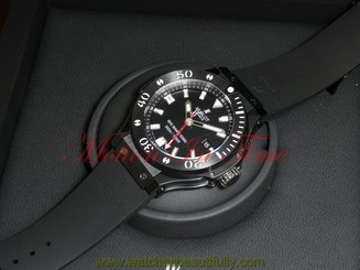 Hublot Big Bang King Black Magic Rubber Strap Black Dial 44mm 312.CM.1120.RX 845960059572