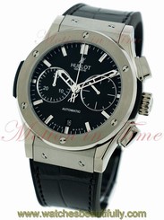Hublot Classic Fusion Chronograph Titanium 45mm Skeleton Back 521.NX.1170.LR