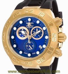 New Invicta Men's 15580 Subaqua Reserve Swiss Made Blue Dial Chronograph Watch