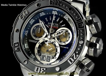 NEW Invicta 52mm SUBAQUA Sea Dragon Black Dial Limited Edition Bracelet Watch