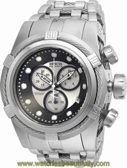 @New Invicta Reserve 52mm Bolt Zeus Quartz Chronograph 21807 Stainless Bracelet