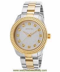 Invicta 22791 Women's Specialty Two-Tone Stainless Steel Silver-Tone Dial