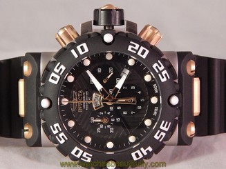 Invicta Mens Watch 0654 Subaqua Nitro Swiss Made Quartz Chronograph