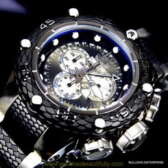 Invicta Subaqua Noma VI 6 52mm Swiss Chronograph Gunmetal Silver Steel Watch New