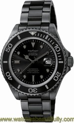 Invicta Men's Pro Diver Automatic 200m Black Stainless Steel Watch F0068
