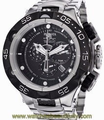 Invicta 15922 50mm Subaqua Noma V Swiss Chronograph Black Dial Steel Watch New