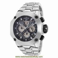 NEW Men's Invicta S1 Twisted Metal 19428 Chronograph Stainless Steel Watch 52mm