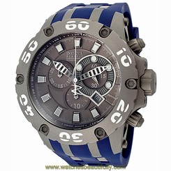 New Mens Invicta 12085 Subaqua Reserve Swiss Made Chronograph Grey Dial Watch 886678120857