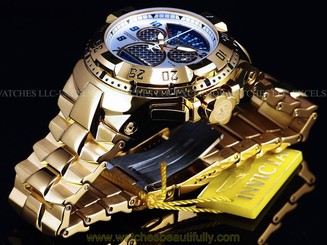 New $2,395 Invicta Reserve 50mm Swiss Made Cage Dial Chrono High Polish SS Watch