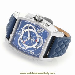 17007 Invicta 48mm S1 Rally Touring Swiss Quartz Chronograph Leather Strap Watch