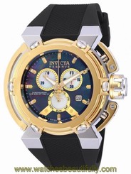 New Men's Invicta 18727 Reserve X-Wing Swiss Black MOP Dial Silicone LE Watch