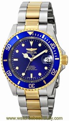 Invicta Men's 8928OB Pro Diver Blue Dial Two-Tone Stainless Steel Bracelet Watch