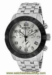 New Mens Invicta 11453 Pro Diver Grand Swiss Chronograph Stainless Steel Watch 886678114535