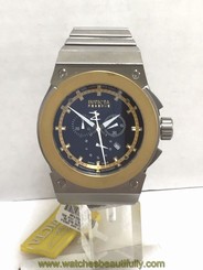 Men's Invicta 11592 Stainless Akula Reserve Chronograph Black Dial Watch