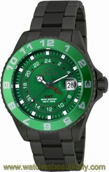 Invicta 18241 47mm Grand Ocean GMT Date Green Dial Stainless Steel Mens Watch