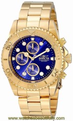 Invicta Men's 19157 Pro Diver Gold-Tone Bracelet Watch New