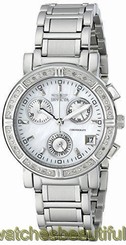 Invicta Women's Wildflower Chronograph Quartz 100m Stainless Steel Watch 4718