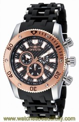 New Men's Invicta 80021 Sea Spider Swiss Chronograph Carbon Fiber Dial Watch