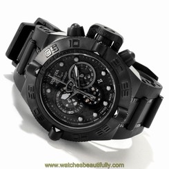 6582 Invicta 50mm Men's Subaqua Noma IV Combat Swiss Chronograph BLK Strap Watch 843836065825